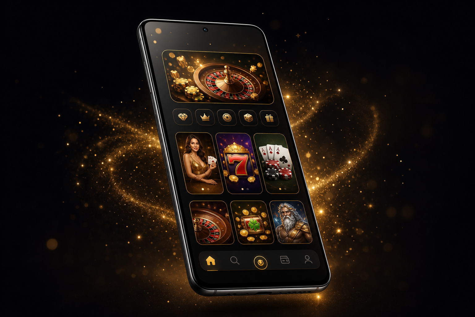 Cash Royale mobile app gameplay on Android smartphone